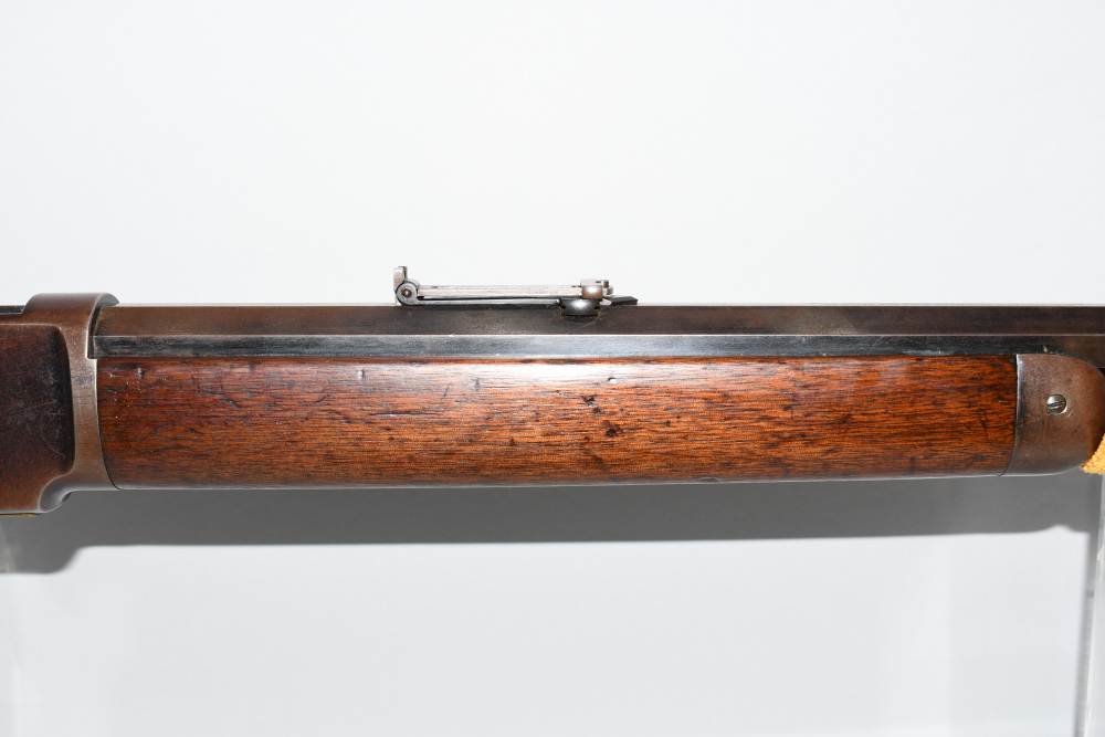 Wonderful Winchester 1876 2nd Model Lever Rifle 28" Oct 45 Cal W Letter-img-4