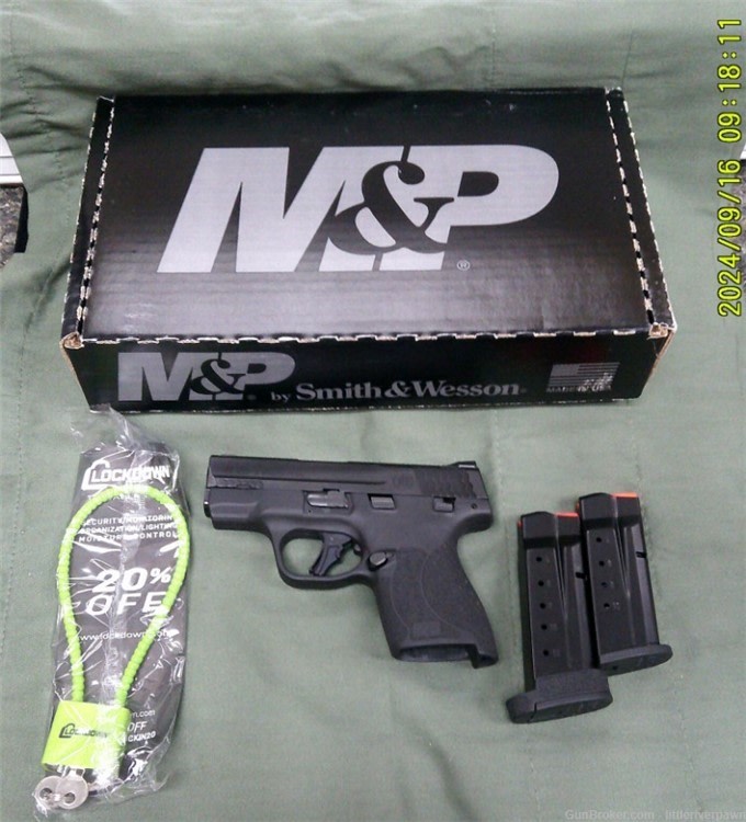 Smith & Wesson M&P Shield Plus 9mm Semi Auto Pistol-img-0