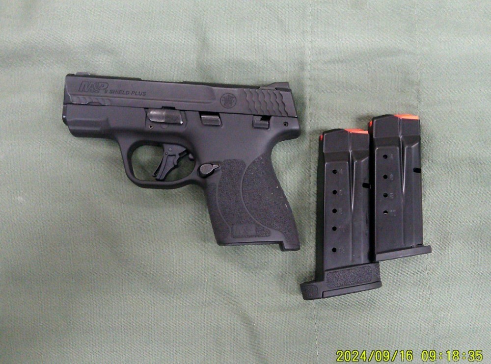 Smith & Wesson M&P Shield Plus 9mm Semi Auto Pistol-img-2