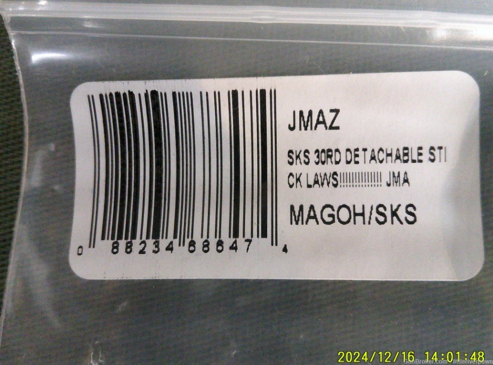 JMAZ TGT Sport SKS 30 round magazine-img-1