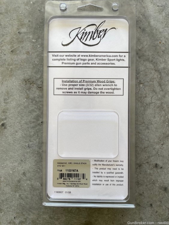 Kimber Magazine 1911 Magazine .45 ACP Stainless-img-1