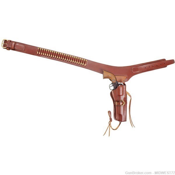 TRIPLE K #110 WYOMING DROP BELT 38 CAL RH MEDIUM (33-38" Waist)-img-0
