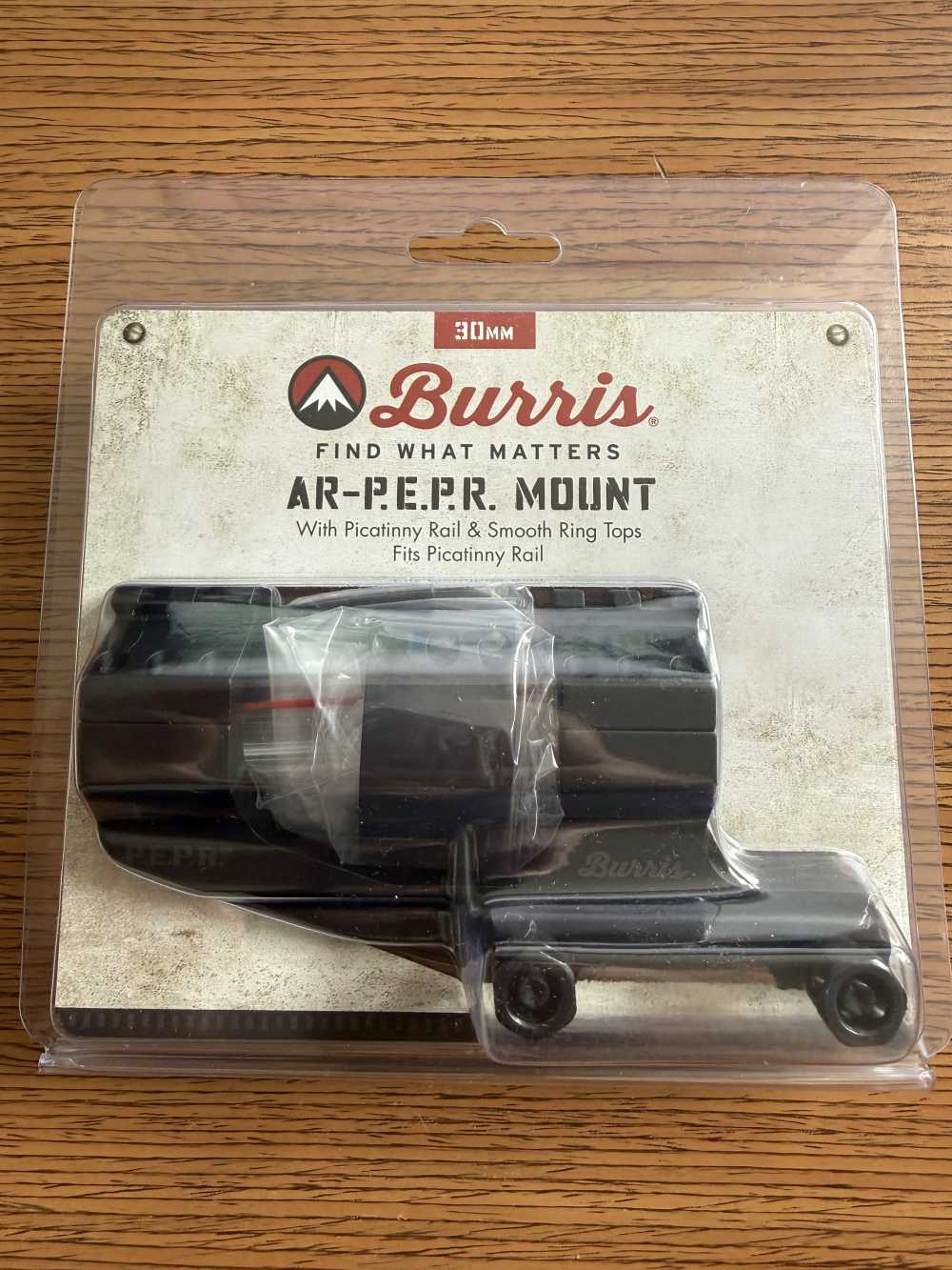 Burris AR-P.E.P.R. 30mm Scope Mount W/ Integral Rings #410341-img-1