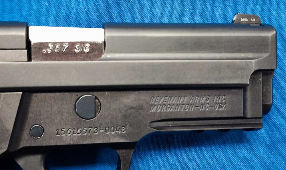 SIG SAUER P229 .357 SIG/.40 S&W 3.9" REVENANT FRAME CUSTOM BUILD, EXC COND-img-8
