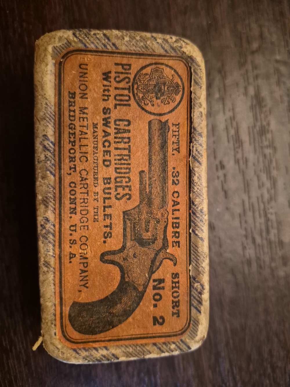 32 Rimfire Short Union Metallic Cartridge vintage ammunition ammo-img-0