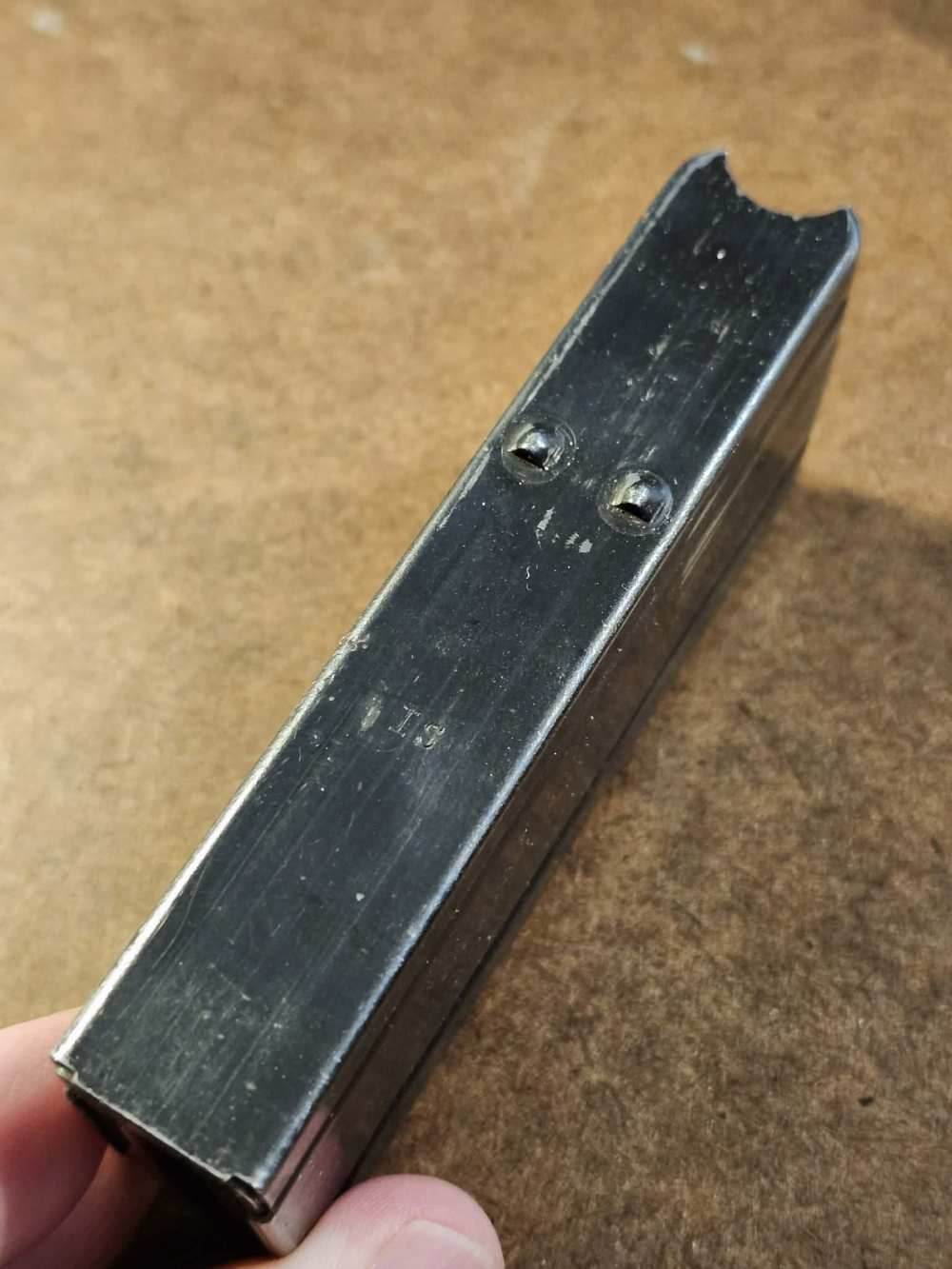 Original ISGI M1 Carbine 15-rd Magazine, IS Code (International Silver) -img-4