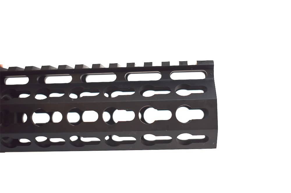 AR15 12" Slim Keymod Handguard Rail One Piece Free Float with 6 Screws-img-3