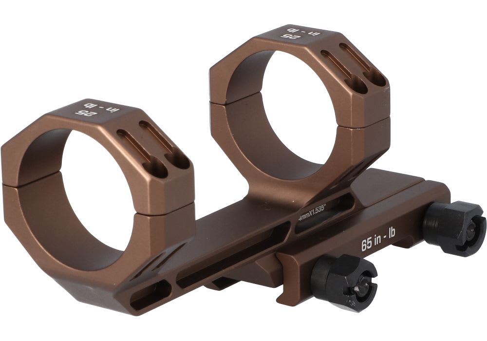 SIG SAUER ALPHA-MSR 1 Piece Mount, 30mm, 0 MOA- Alum Coyote #SOA20016-img-0
