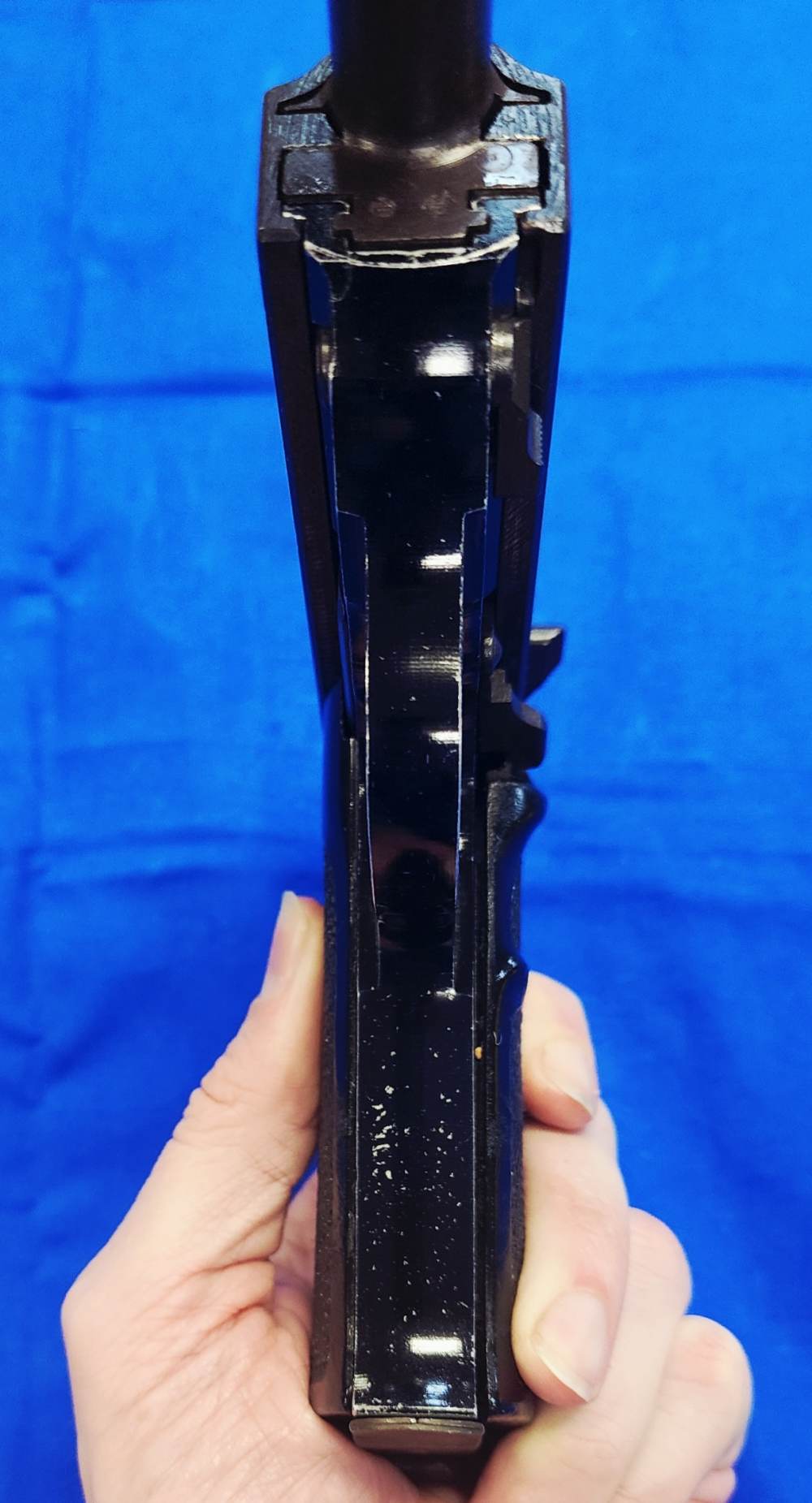 1963 WALTHER P1 9MM 5" BLACK BAKELITE GRIPS, COLD WAR CLASSIC, C&R OK!-img-16