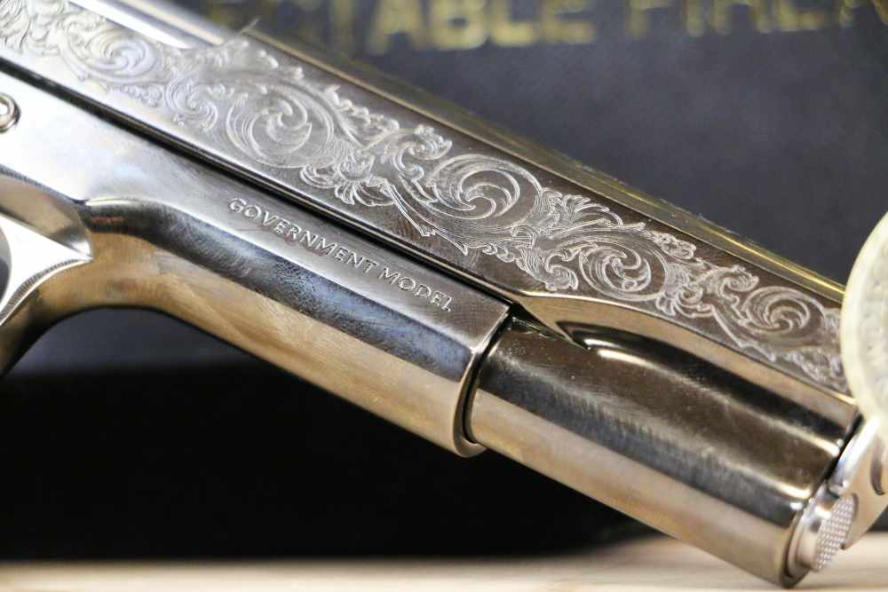 Limited Edition #28 of 300 CNC Colt 1911 "War Horse", 45 ACP, 5", NIB-img-8