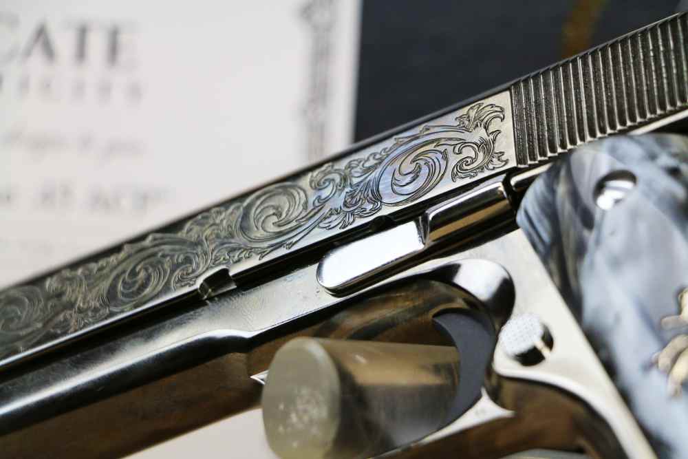 Limited Edition #28 of 300 CNC Colt 1911 "War Horse", 45 ACP, 5", NIB-img-14