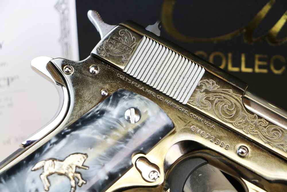 Limited Edition #28 of 300 CNC Colt 1911 "War Horse", 45 ACP, 5", NIB-img-3