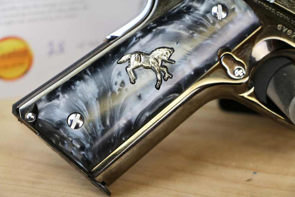 Limited Edition #28 of 300 CNC Colt 1911 "War Horse", 45 ACP, 5", NIB-img-2