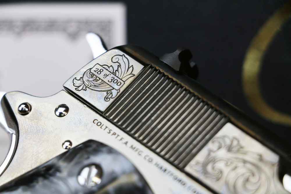 Limited Edition #28 of 300 CNC Colt 1911 "War Horse", 45 ACP, 5", NIB-img-4