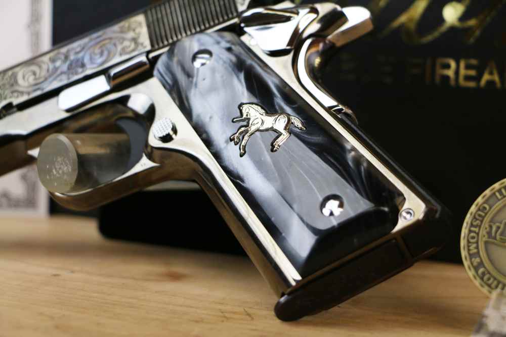 Limited Edition #28 of 300 CNC Colt 1911 "War Horse", 45 ACP, 5", NIB-img-11