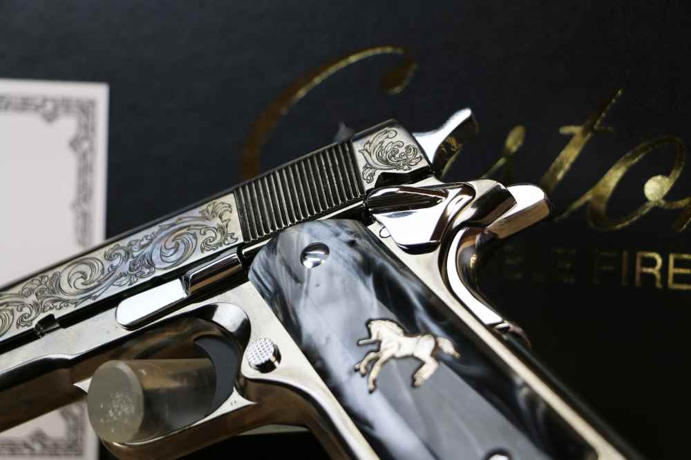 Limited Edition #28 of 300 CNC Colt 1911 "War Horse", 45 ACP, 5", NIB-img-12