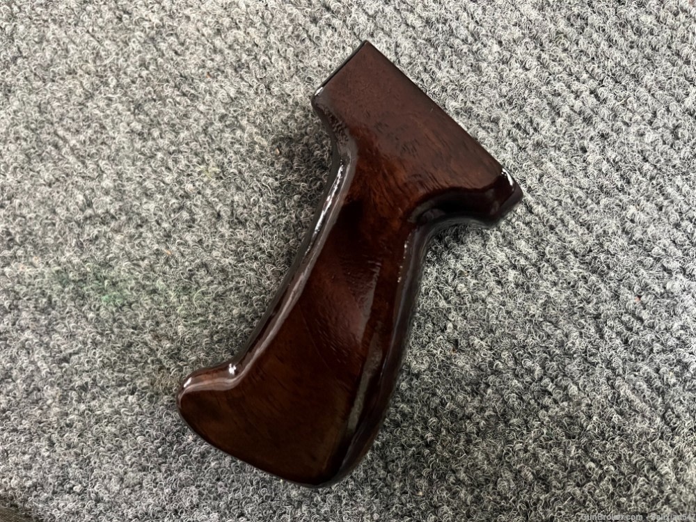 Premium American Dark Walnut M76 Inspired 1.2" Fat AK Wood Pistol Grip-img-6