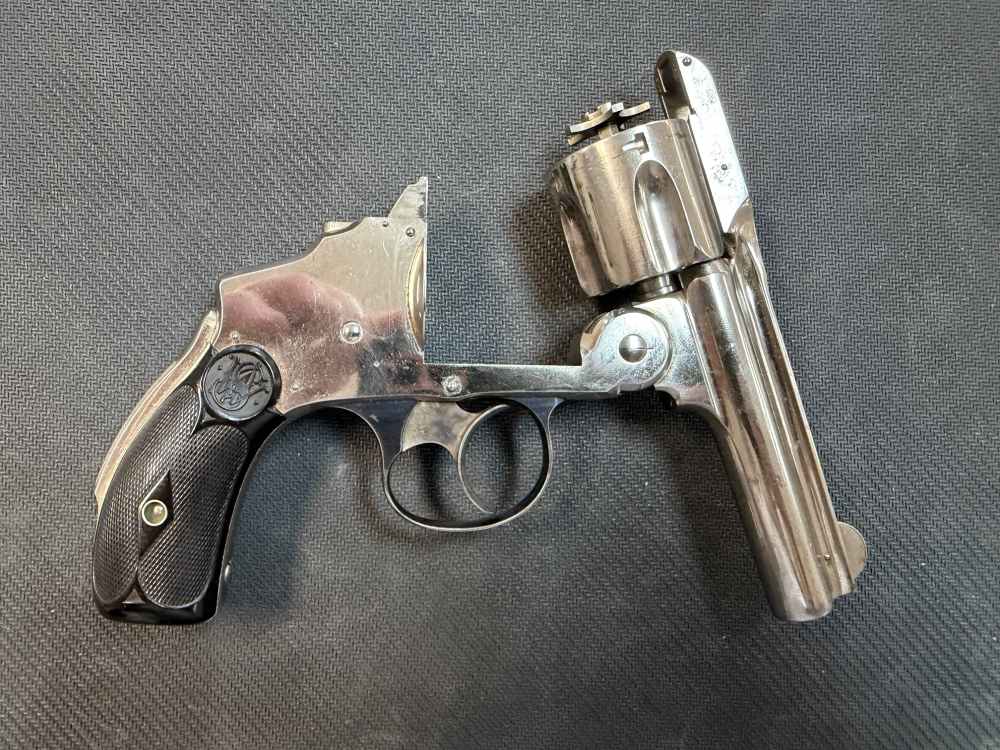 Smith & Wesson Lemon Squeezer Revolver - .38 S&W - Nickel -img-3