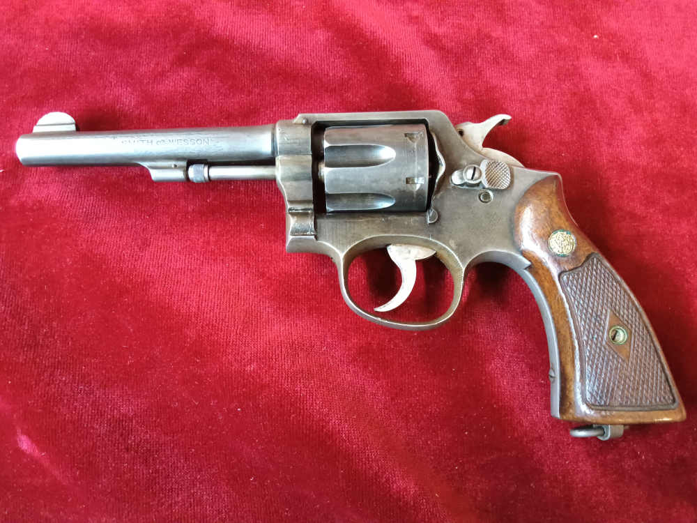Smith & Wesson M&P 38 S&W  5 Inch Bbl British Proofed Victory Model-img-7
