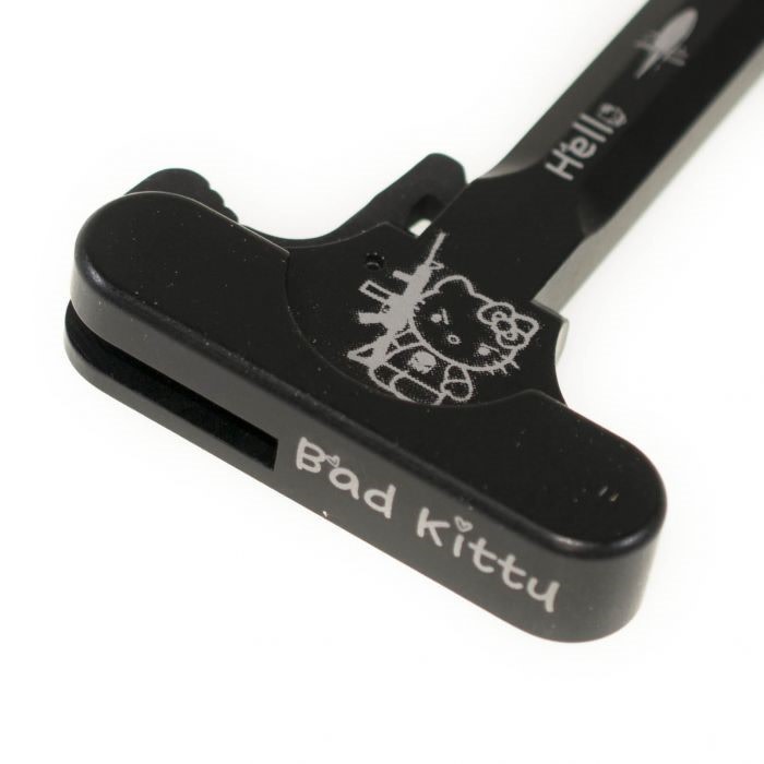 AR-15 Charging Handle - Bad Kitty - Black-img-0