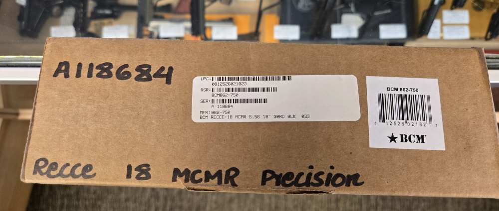 NIB Bravo Company BCM RECCE-18 MCMR Precision BCM4 Rifle .223/5.56-img-1
