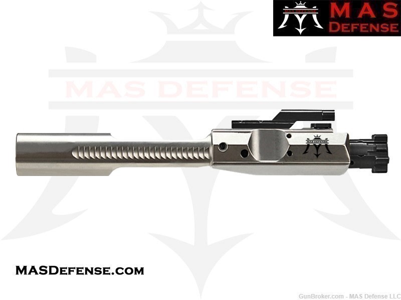 AR-10 .308 BOLT CARRIER GROUP DPMS GEN 1 BCG - HYBRID NICKEL BORON-img-0