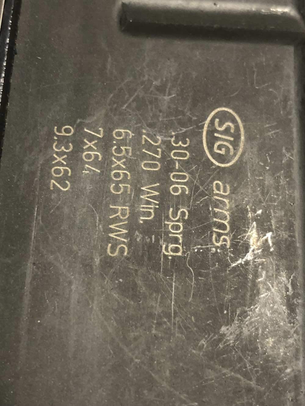 Sig SHR-970 magazine 30-06 270 Winchester 9.3x62 6.5x65 RWS 7x64 4 round -img-1
