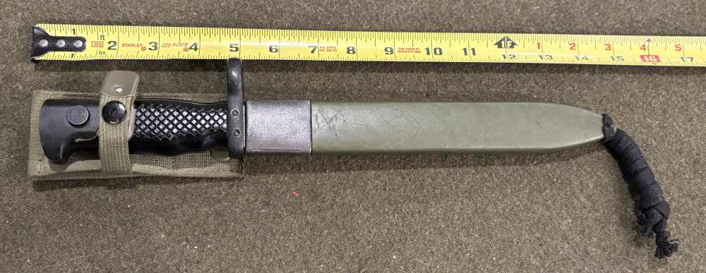 Spanish Military Surplus M1964 CETME Model C, FR7, FR8 Bayonet & Sheath-img-1