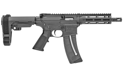 13321 Smith & Wesson M&P 15-22 Pistol AR 22LR 8" Barrel Matte Black Finish-img-0
