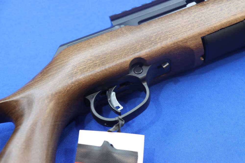 Savage Arms Model A22 TIMBER Rifle 22LR 18" Threaded Thumbhole Wood 47247 -img-4