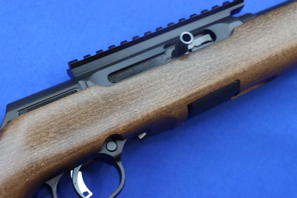 Savage Arms Model A22 TIMBER Rifle 22LR 18" Threaded Thumbhole Wood 47247 -img-5
