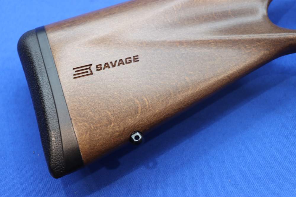 Savage Arms Model A22 TIMBER Rifle 22LR 18" Threaded Thumbhole Wood 47247 -img-1
