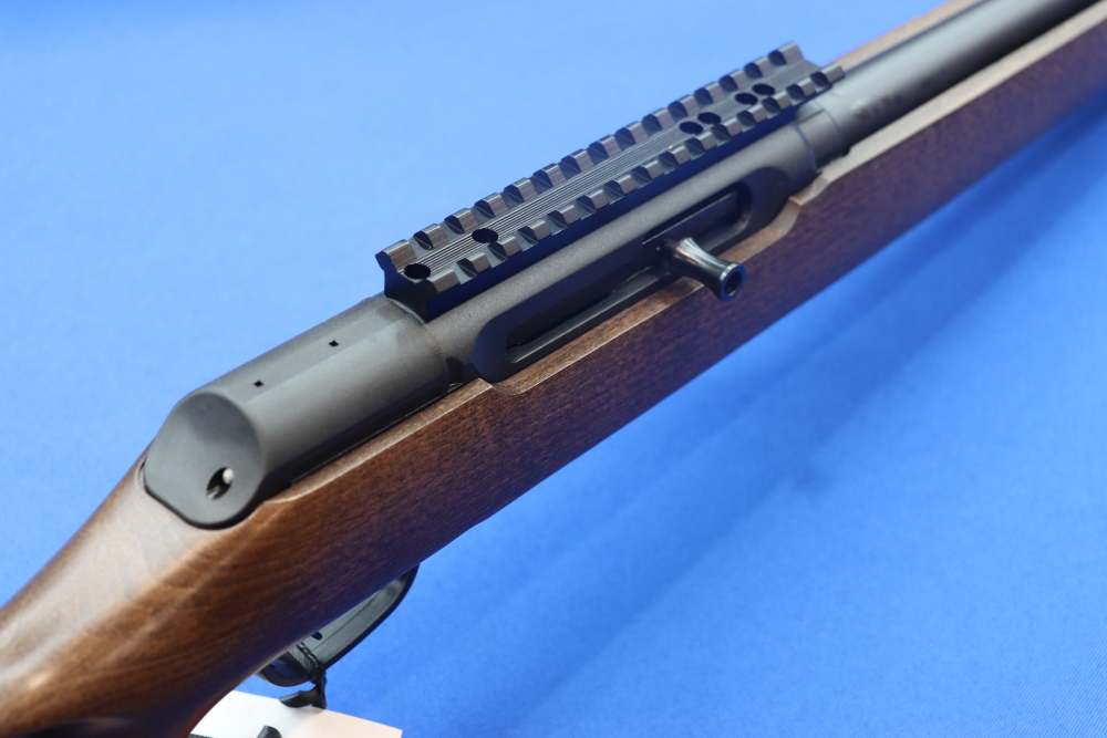 Savage Arms Model A22 TIMBER Rifle 22LR 18" Threaded Thumbhole Wood 47247 -img-9