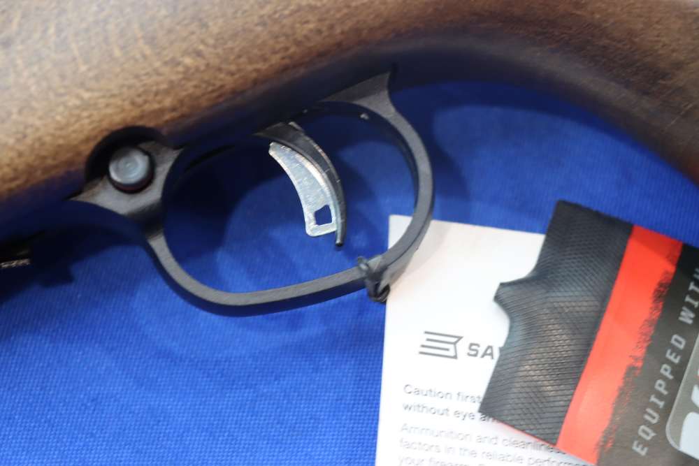 Savage Arms Model A22 TIMBER Rifle 22LR 18" Threaded Thumbhole Wood 47247 -img-24
