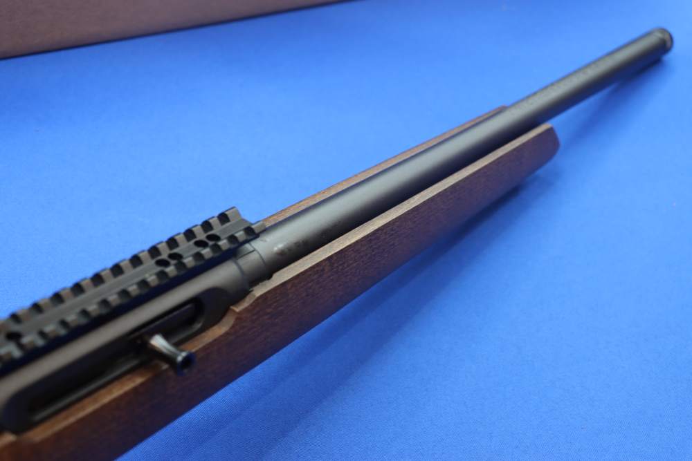 Savage Arms Model A22 TIMBER Rifle 22LR 18" Threaded Thumbhole Wood 47247 -img-10