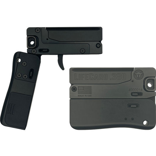 LC4-380 Trailblazer Firearms Lifecard Centerfire Steel 380 Auto 2.5" 1rd Bl-img-0