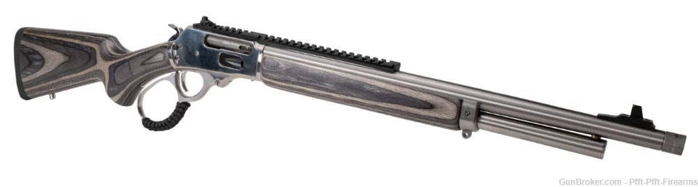 Rossi R95 .45-70 Govt Stainless Lever Action w/threaded barrel -img-1
