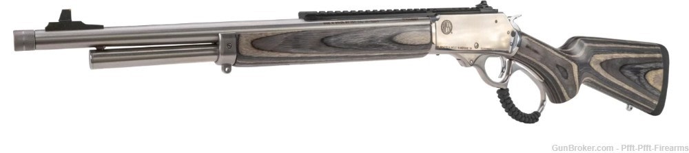 Rossi R95 .45-70 Govt Stainless Lever Action w/threaded barrel -img-3