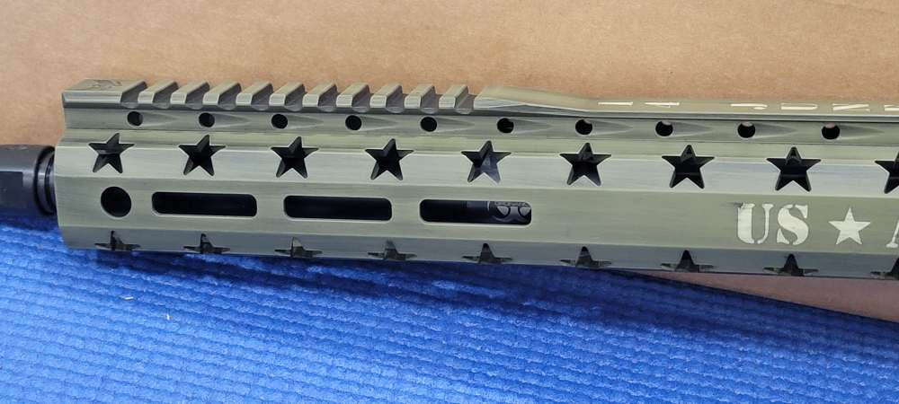 Black Rain Ordnance SPEC15 Army 250TH Custom 5.56 NATO/223 Rem 16" Threaded-img-18