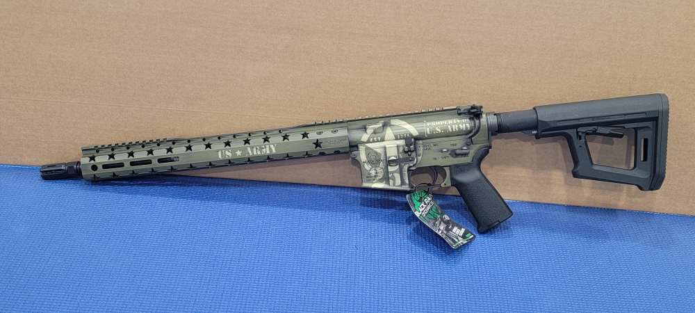 Black Rain Ordnance SPEC15 Army 250TH Custom 5.56 NATO/223 Rem 16" Threaded-img-14