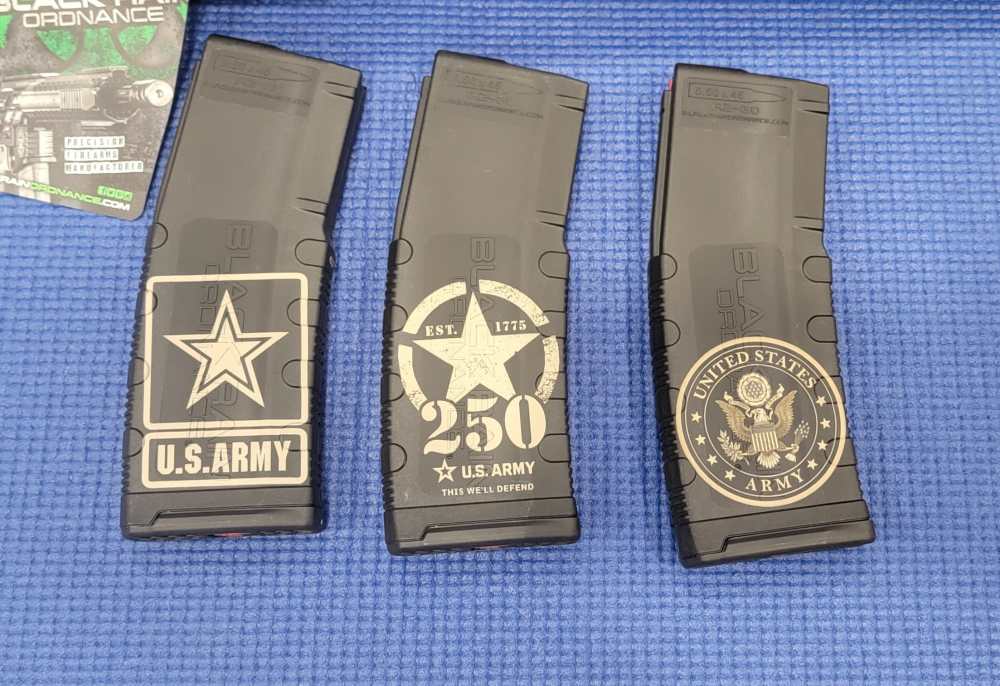 Black Rain Ordnance SPEC15 Army 250TH Custom 5.56 NATO/223 Rem 16" Threaded-img-1