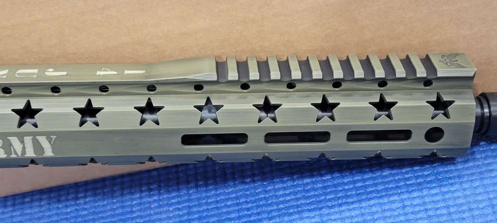 Black Rain Ordnance SPEC15 Army 250TH Custom 5.56 NATO/223 Rem 16" Threaded-img-7