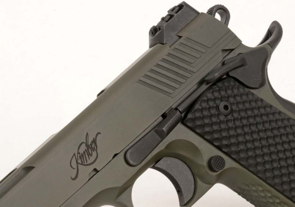Kimber Rampart 9MM Pistol Olive Drab 5" Comp Barrel  NIB 300467-img-8