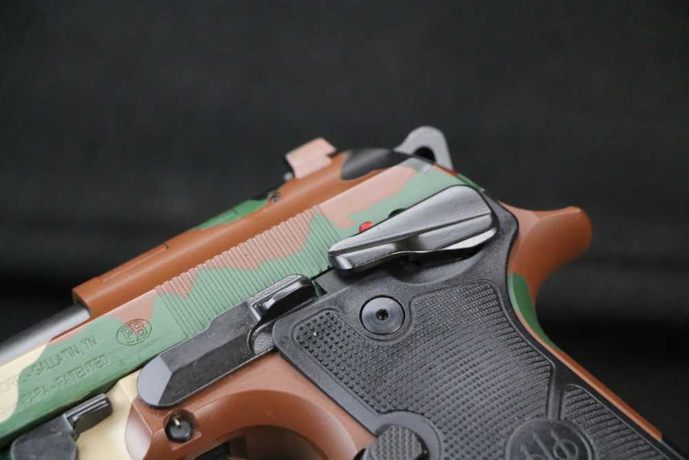 Beretta 92Xi SAO Tactical SPEC0731A18, 9mm, 4.7", Battle Dress Uniform, NIB-img-4