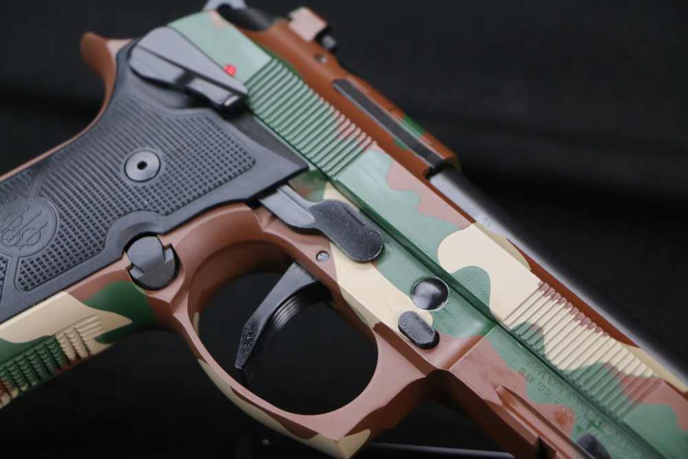 Beretta 92Xi SAO Tactical SPEC0731A18, 9mm, 4.7", Battle Dress Uniform, NIB-img-8
