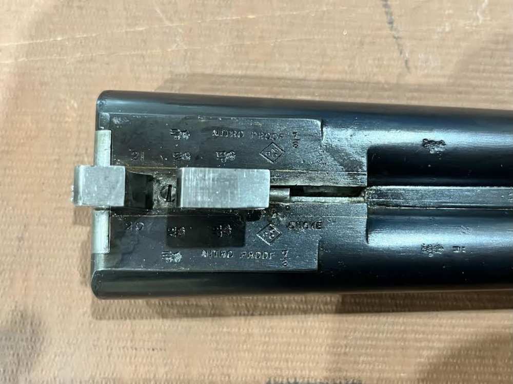 USED BEAUTIFUL W.R. LEESON 20G SIDE BY SIDE SHOTGUN - 28'' BARREL-img-17