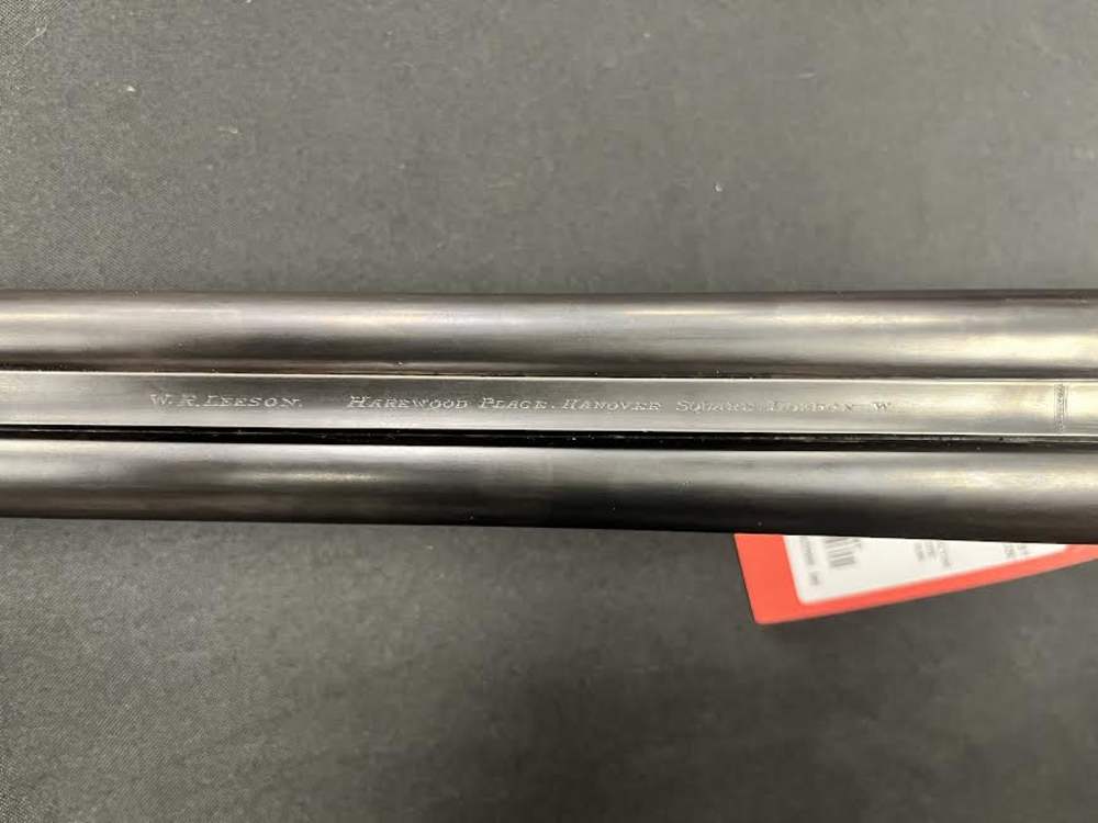 USED BEAUTIFUL W.R. LEESON 20G SIDE BY SIDE SHOTGUN - 28'' BARREL-img-13