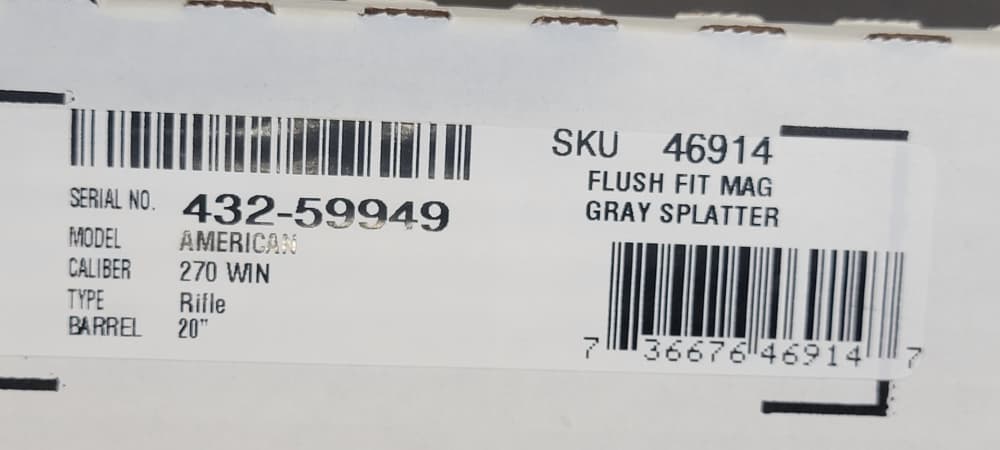 Ruger American Rifle Gen 2 270 Win 20" Spiral Fluted Threaded Barrel-img-14