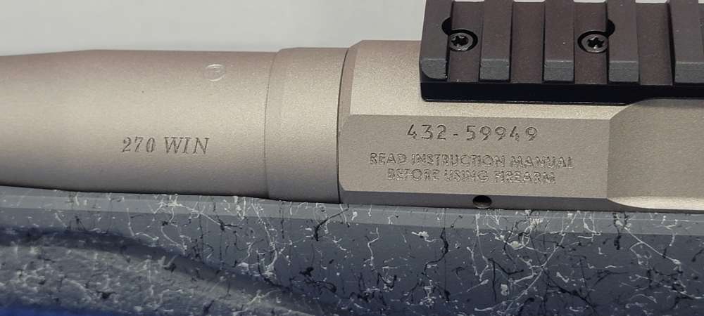 Ruger American Rifle Gen 2 270 Win 20" Spiral Fluted Threaded Barrel-img-5