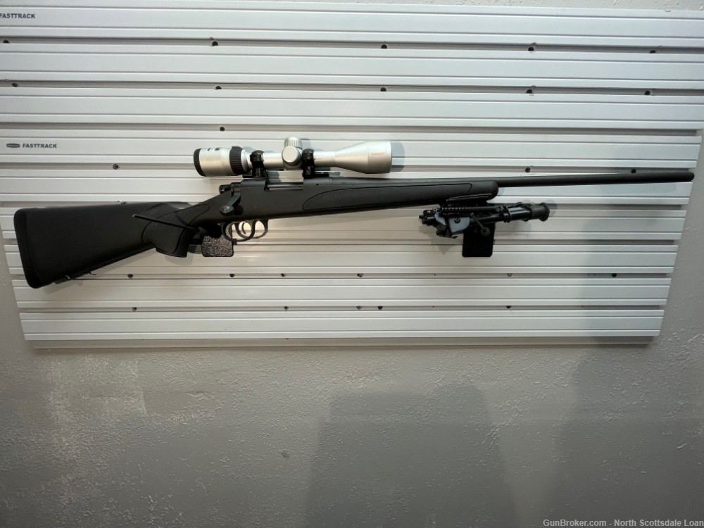 Remington 700 ADL, 308 Win, Bolt Action Rifle, Nikon BDC Prostaff Scope-img-6
